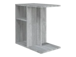 New Mesa de centro 50x30x50 cm derivados de madeira sonoma PT406313 Cinzento
