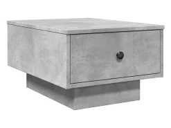 Mesa De Centro*vidaxl Mesa de centro 60x45x31 cm derivados de madeira cinza cimento Cinzento