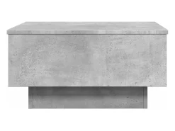 Mesa De Centro*vidaxl Mesa de centro 60x45x31 cm derivados de madeira cinza cimento Cinzento