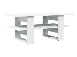 Mesa De Centro* Mesa de centro 102x55x42 cm derivados de madeira PT429662 Branco