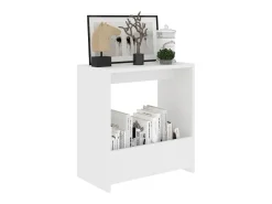 Mesa De Centro* Mesa de centro 50x26x50 cm derivados de madeira PT879195 Branco