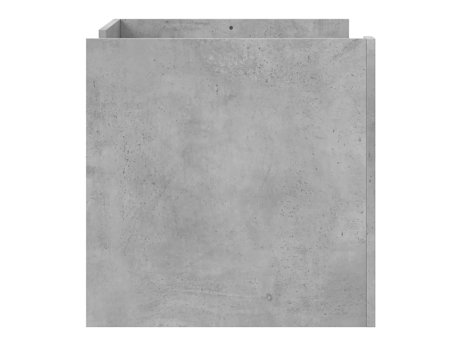 Mesa de centro 80x50x50 cm derivados de madeira cinza cimento PT552600^ Mesa De Centro