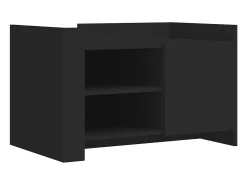 Mesa de centro 80x50x50 cm derivados de madeira PT791039^ Mesa De Centro
