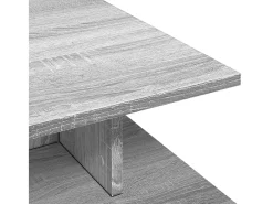 Online vidaxl Mesa de centro 102x55x35 cm derivados madeira sonoma Cinzento