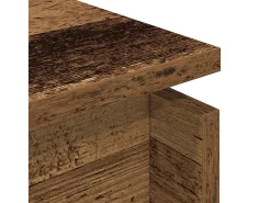 Mesa De Centro*vidaxl Mesa de centro 68x50x38 cm derivados de madeira madeira velha Natural claro
