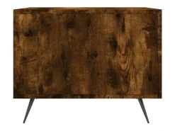 vidaxl Mesa de centro 50x50x40 cm derivados de madeira carvalho fumado^ Mesa De Centro