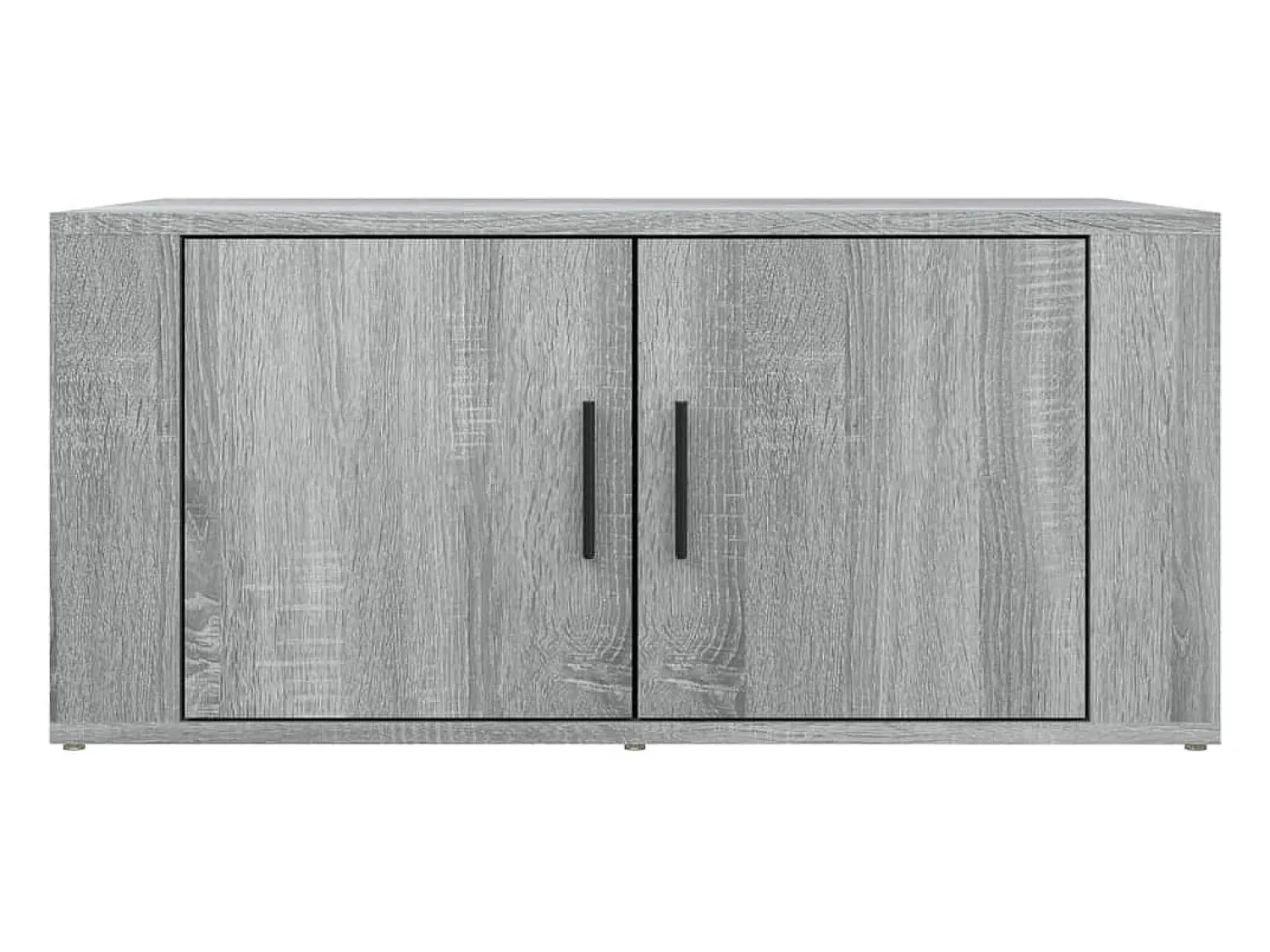 Mesa De Centro|vidaxl Mesa de centro 80x50x36 cm derivados de madeira cinza sonoma Cinzento
