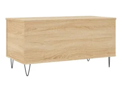 Mesa de centro 90x44,5x45 cm derivados madeira carvalho sonoma PT641145^ Mesa De Centro