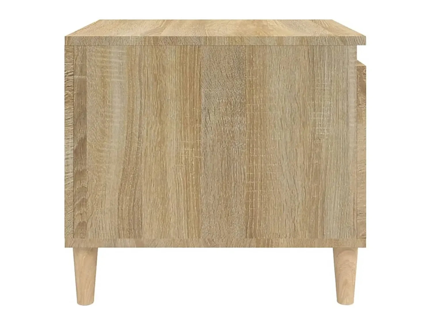 Clearance vidaxl Mesa de centro 100x50x45 cm derivados madeira carvalho sonoma Natural claro