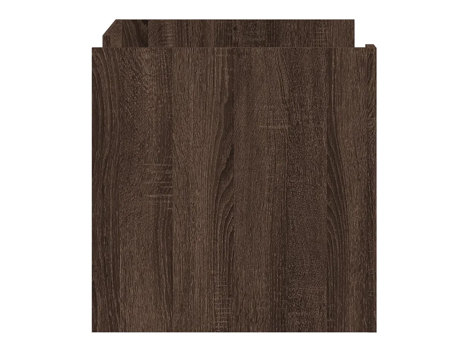 Mesa De Centro| Mesa de centro 80x50x50 cm derivados madeira carvalho PT443700 Castanho