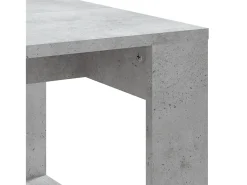 Mesa De Centro|vidaxl Mesa de centro 102x50x35 cm derivados madeira cimento Cinzento