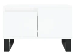 Best vidaxl Mesa de centro 55x55x36,5 cm derivados de madeira Branco