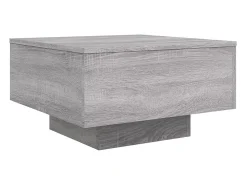 Hot vidaxl Mesa de centro 55x55x31 cm derivados de madeira sonoma Cinzento