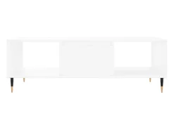 Clearance vidaxl Mesa de centro 104x60x35 cm derivados de madeira Branco