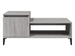 vidaxl Mesa de centro 100x50x45 cm derivados madeira sonoma^ Mesa De Centro