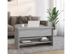 Online Mesa de centro 80x50x40 cm derivados de madeira sonoma PT126356 Cinzento