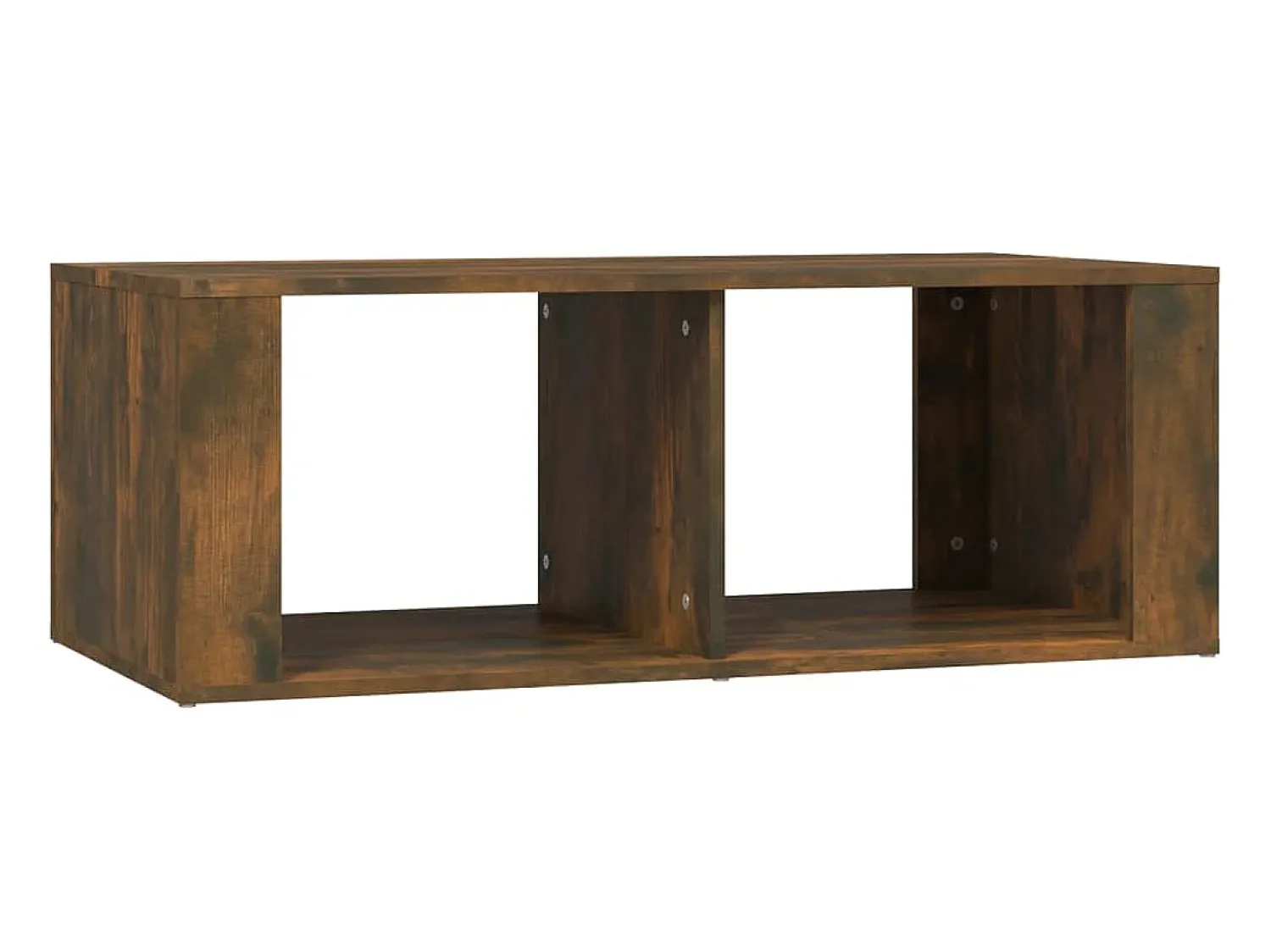 Mesa De Centro| Mesa de centro 100x50x36 cm derivados madeira carvalho fumado PT241303 Castanho
