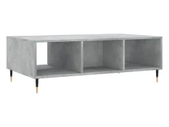 Mesa De Centro|vidaxl Mesa de centro 104x60x35 cm derivados madeira cimento Cinzento