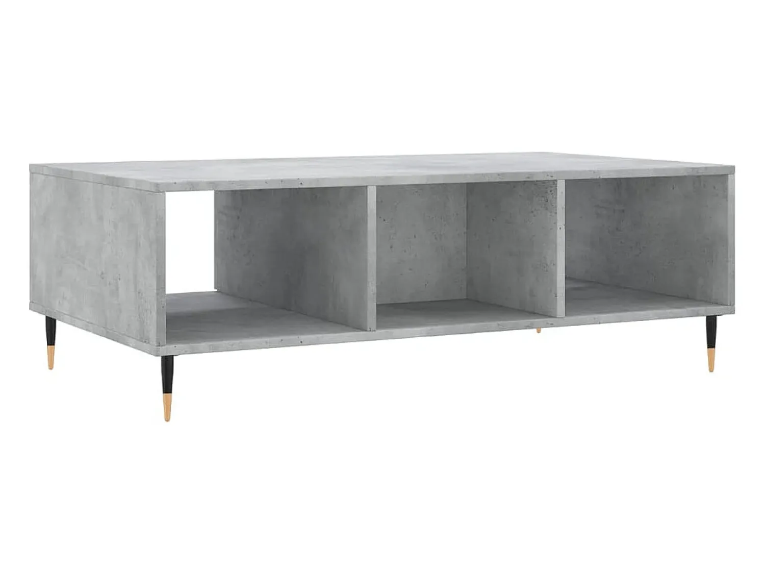 Mesa De Centro|vidaxl Mesa de centro 104x60x35 cm derivados madeira cimento Cinzento