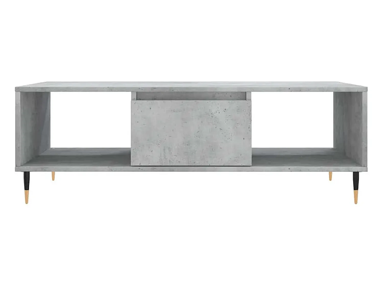 Mesa De Centro|vidaxl Mesa de centro 104x60x35 cm derivados madeira cimento Cinzento