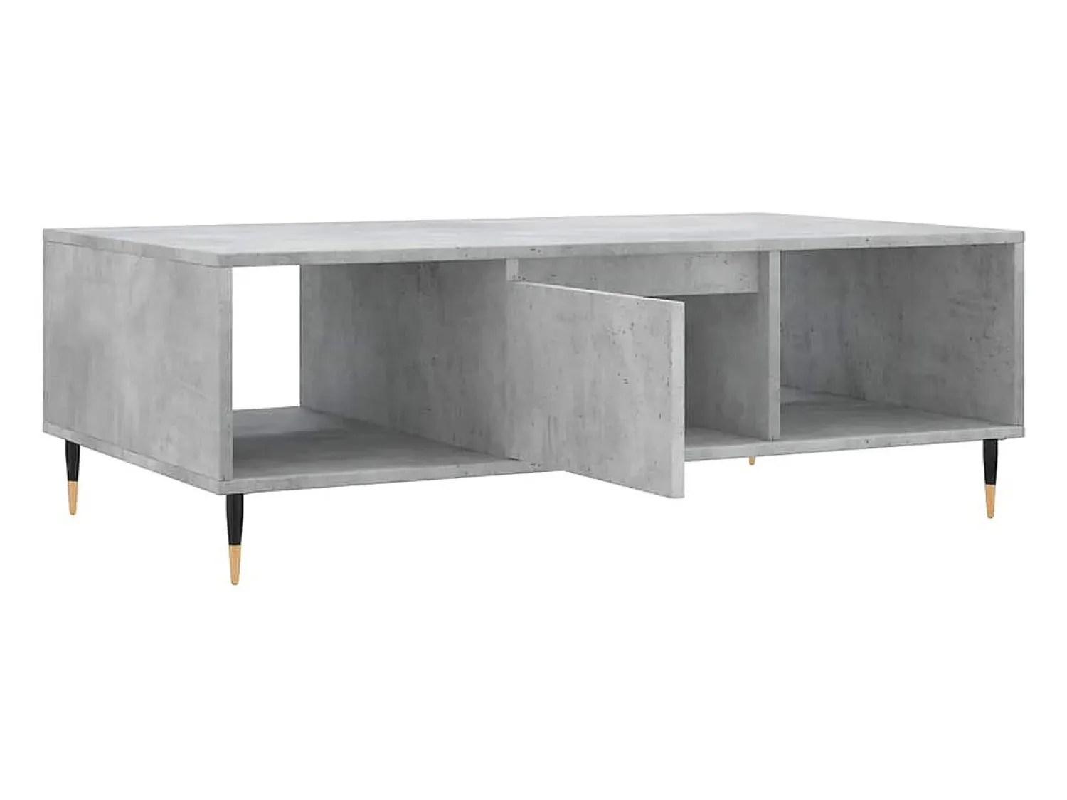 Mesa De Centro|vidaxl Mesa de centro 104x60x35 cm derivados madeira cimento Cinzento