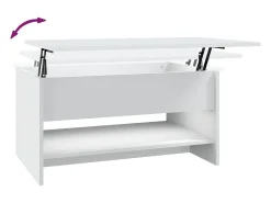 vidaxl Mesa de centro 80x50x40 cm derivados de madeira^ Mesa De Centro