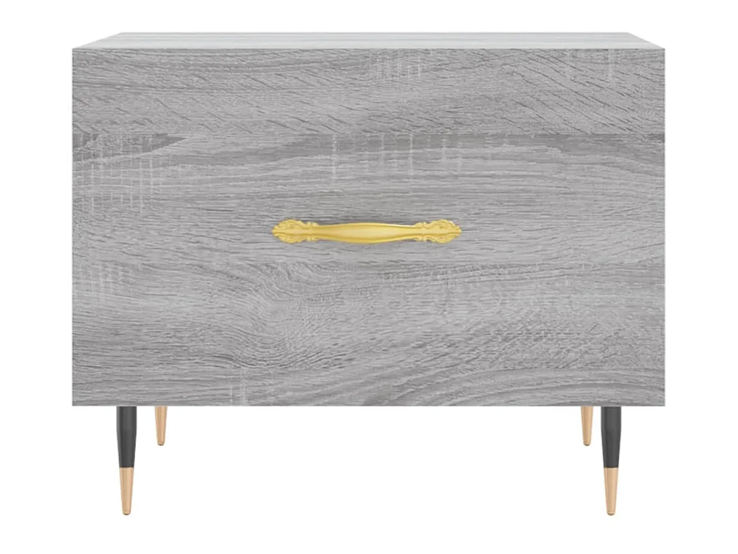 Outlet Mesa de centro 50x50x40 cm derivados madeira sonoma cinza PT219923 Cinzento