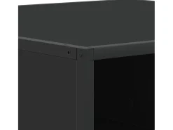 Mesa De Centro|vidaxl Mesa de centro 80x80x30 cm derivados de madeira/metal Preto