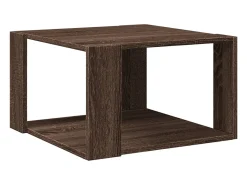 Mesa De Centro*vidaxl Mesa de centro 51,5x51,5x30 cm deriv. madeira carvalho Castanho
