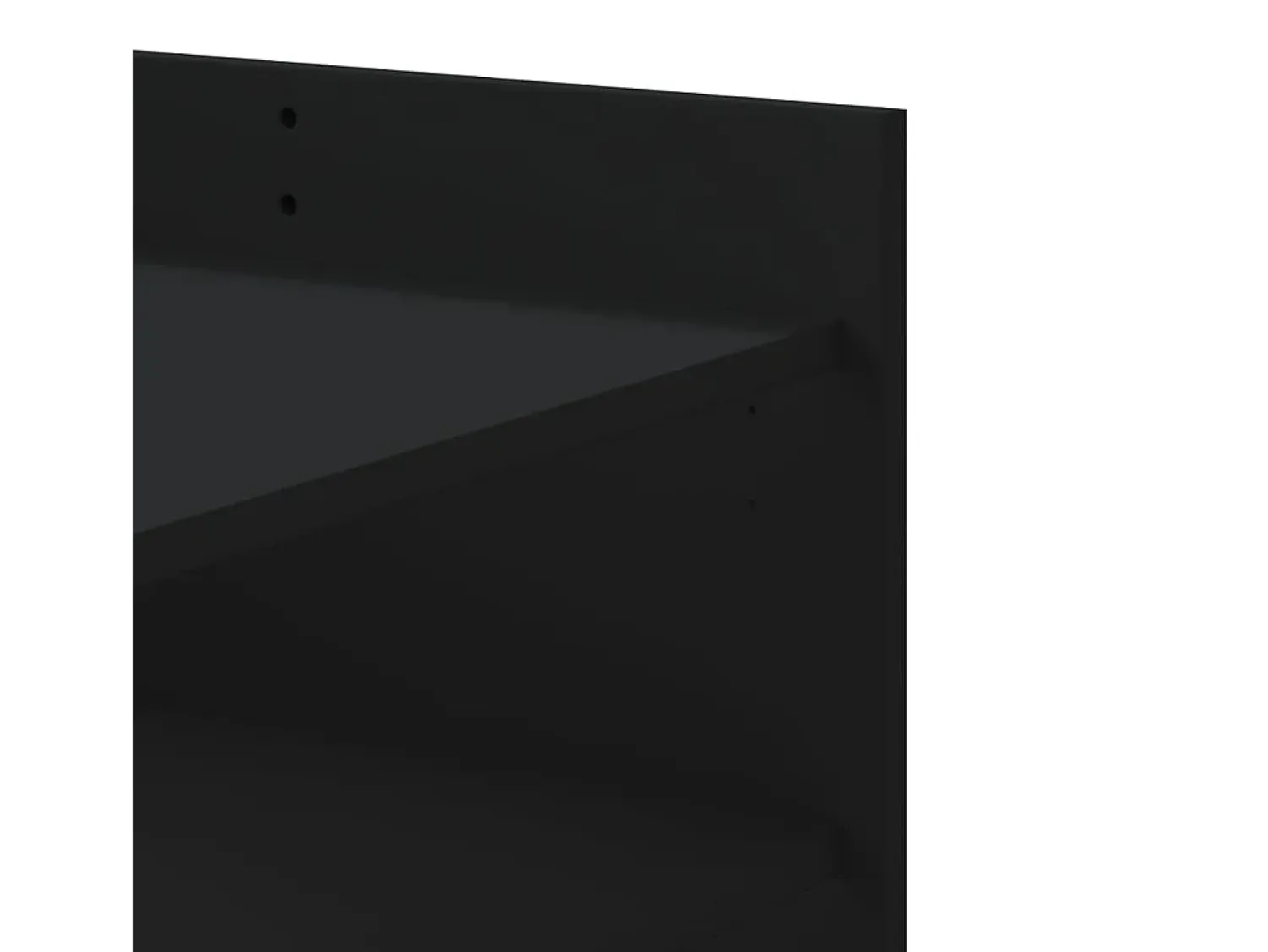 vidaxl Mesa de centro 100x50x50 cm derivados de madeira Preto