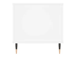 Mesa De Centro*vidaxl Mesa de centro 90x44,5x45 cm derivados de madeira Branco
