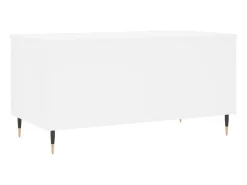 Mesa De Centro*vidaxl Mesa de centro 90x44,5x45 cm derivados de madeira Branco