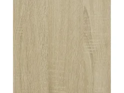 Mesa De Centro|vidaxl Mesa de centro 80x80x30 cm deriv. madeira/metal carvalho sonoma Natural claro