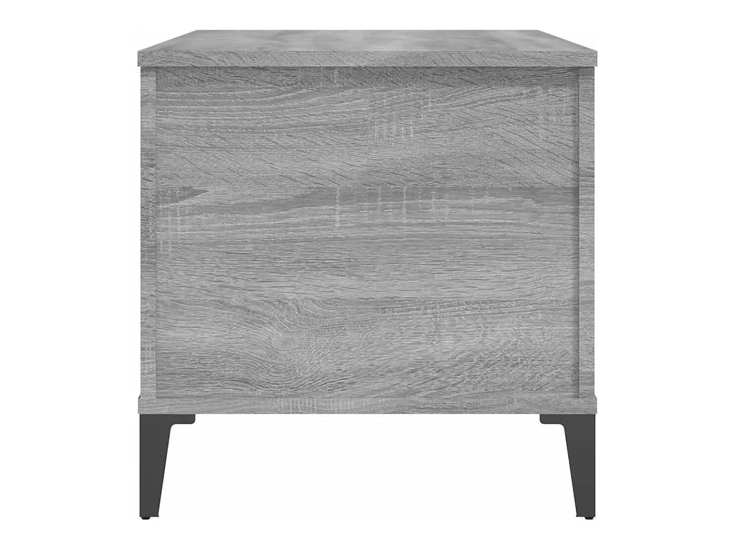 Mesa De Centro*vidaxl Mesa de centro 90x44,5x45 cm derivados de madeira cinza sonoma Cinzento