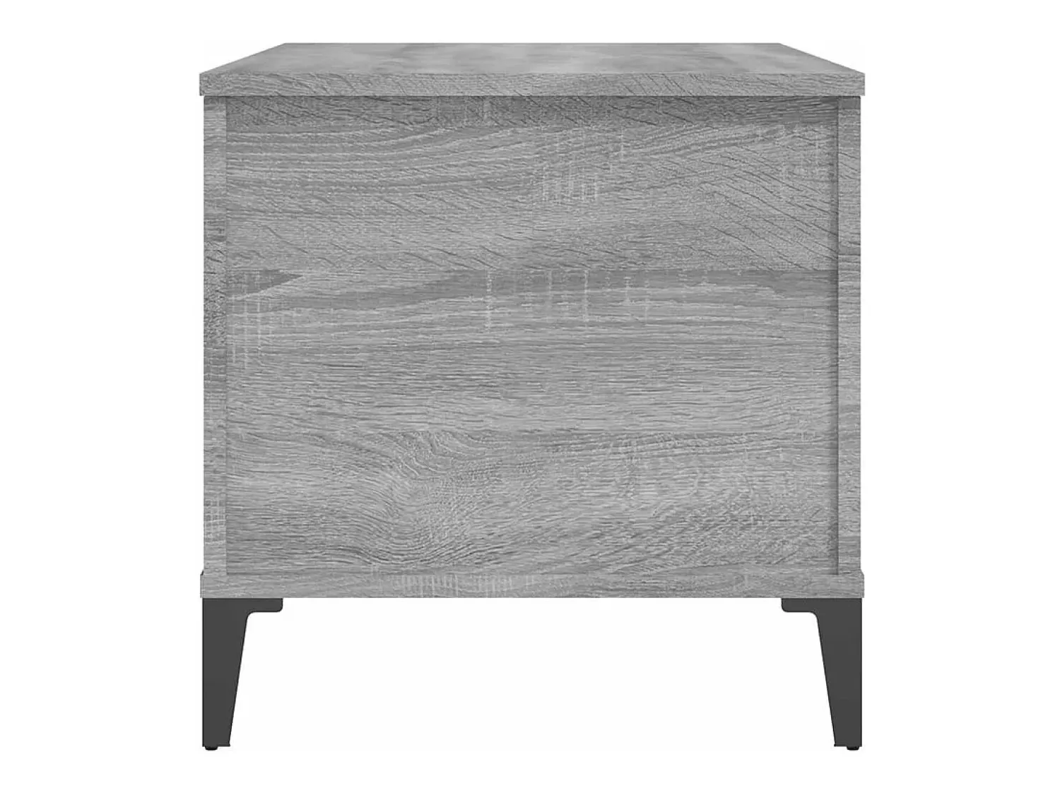 Mesa De Centro*vidaxl Mesa de centro 90x44,5x45 cm derivados de madeira cinza sonoma Cinzento