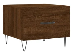 Sale Mesa de centro 50x50x40 cm derivados madeira carvalho PT648129 Castanho
