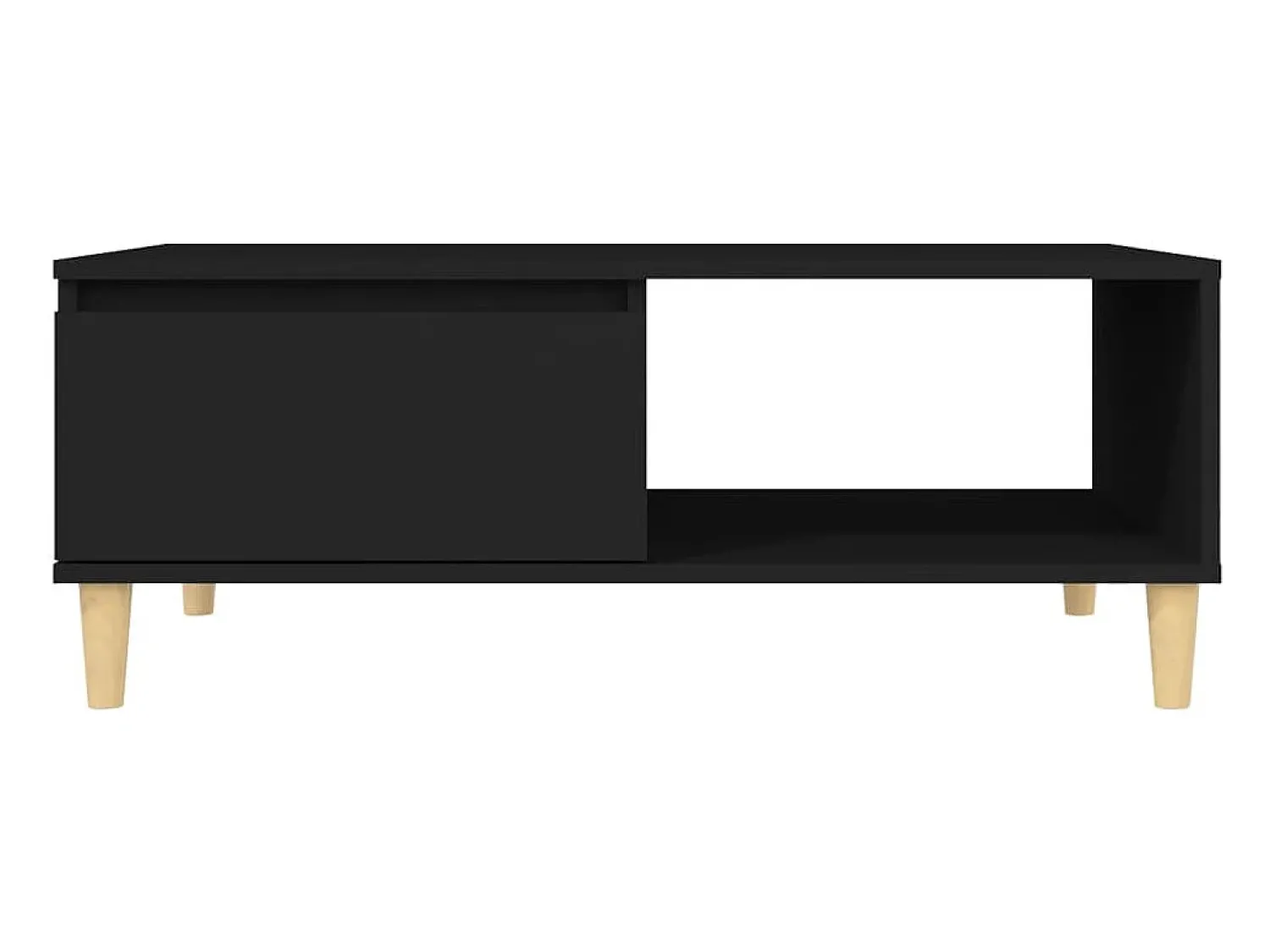 vidaxl Mesa de centro 90x60x35 cm derivados de madeira^ Mesa De Centro