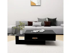 Mesa de centro 105x55x32 cm derivados de madeira PT386701^ Mesa De Centro