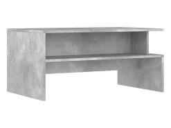 vidaxl Mesa de centro 90x55x42,5 cm derivados de madeira cinza cimento^ Mesa De Centro