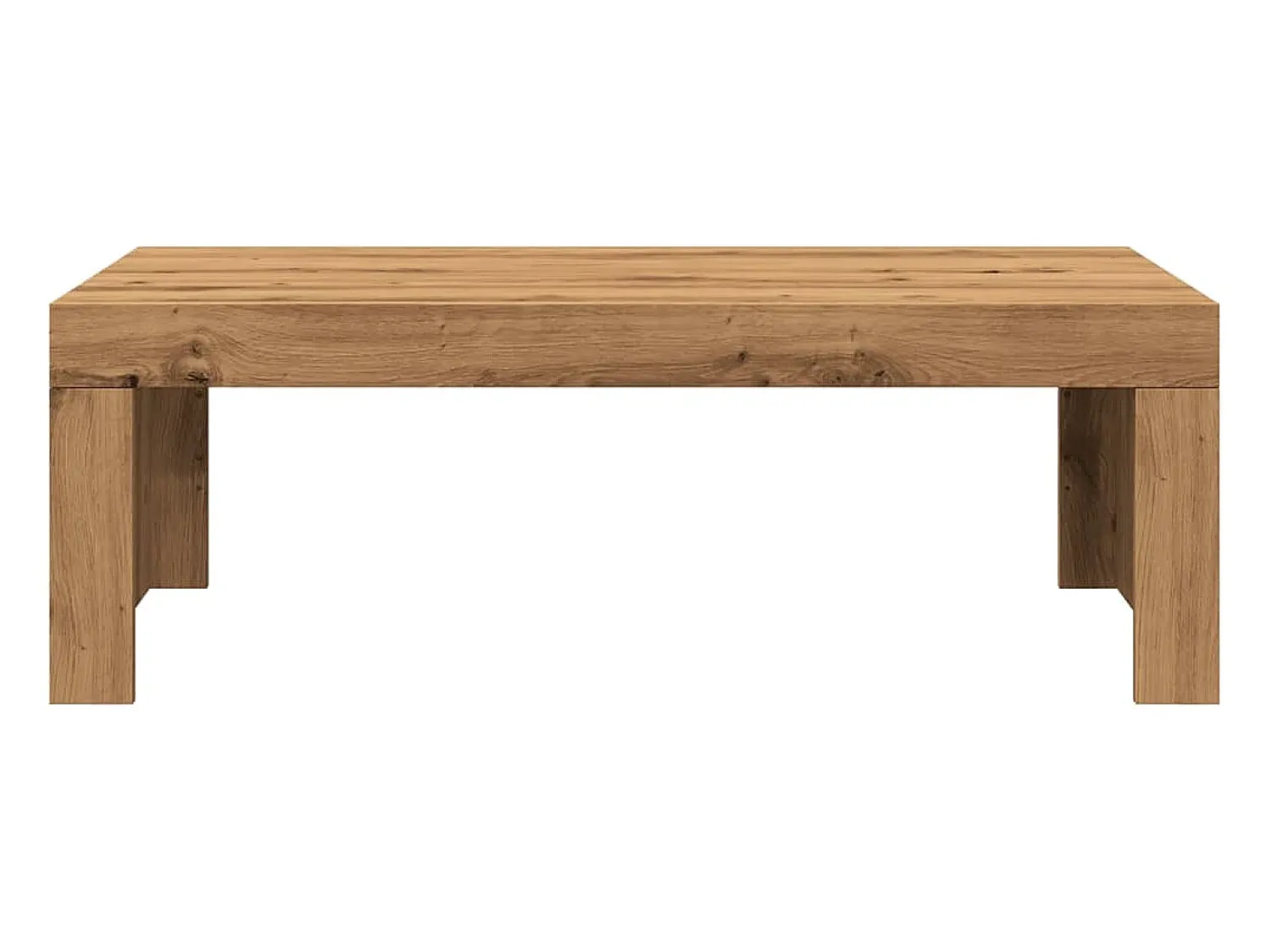 vidaxl Mesa de centro 102x50x35 cm deriv. madeira carvalho artisiano^ Mesa De Centro