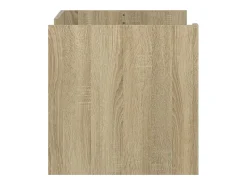 Mesa De Centro|vidaxl Mesa de centro 80x50x50 cm derivados de madeira carvalho sonoma Natural claro