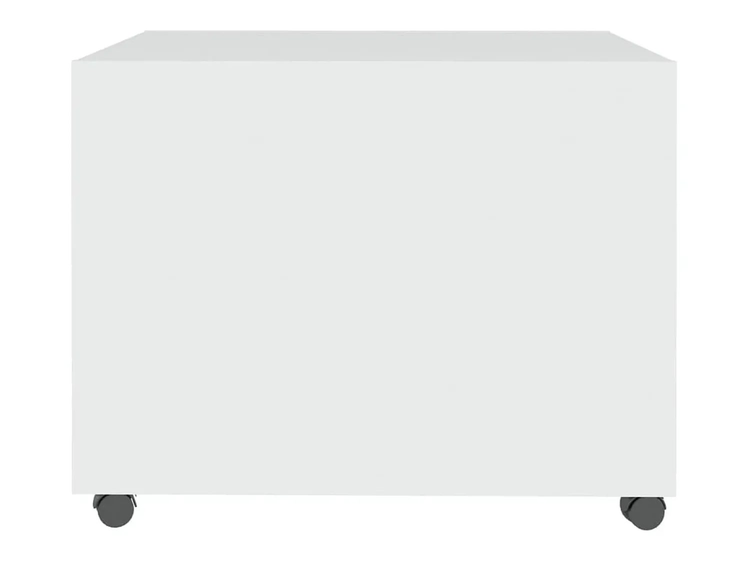 Mesa De Centro*vidaxl Mesa de centro 55x55x40 cm derivados de madeira Branco