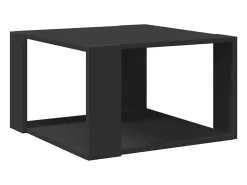 Online Mesa de centro 51,5x51,5x30 cm derivados de madeira PT801907 Preto