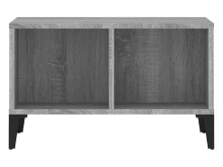 Mesa de centro 60x50x36,5 cm derivados de madeira cinza sonoma PT951065^ Mesa De Centro