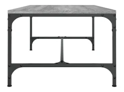Mesa De Centro|vidaxl Mesa de centro 80x50x35 cm derivados de madeira sonoma Cinzento