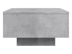 Mesa De Centro|vidaxl Mesa de centro 55x55x31 cm derivados de madeira cinza-cimento Cinzento claro