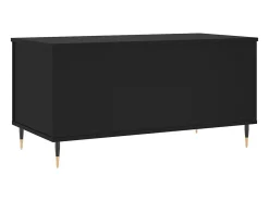 Mesa De Centro*vidaxl Mesa de centro 90x44,5x45 cm derivados de madeira Preto