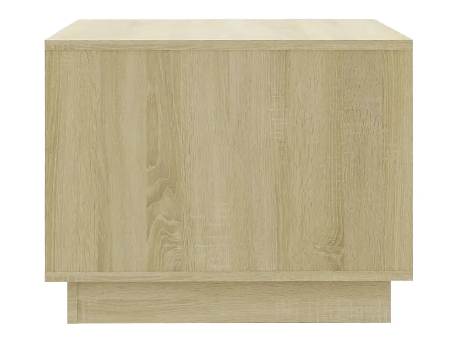 Mesa De Centro|vidaxl Mesa de centro 55x55x43 cm derivados de madeira carvalho sonoma Natural claro