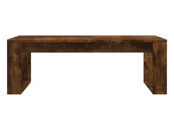 Outlet vidaxl Mesa de centro 102x50x35 cm derivados madeira carvalho fumado Natural claro