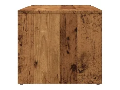 vidaxl Mesa de centro 90x45x35 cm derivados de madeira madeira velha^ Mesa De Centro